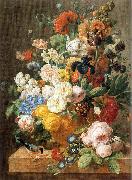 ELIAERTS, Jan Frans Bouquet of Flowers in a Sculpted Vase dfg China oil painting reproduction